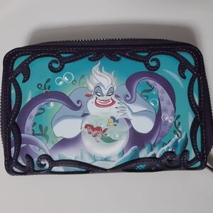 Loungefly Disney Ursula Wallet The Little Mermaid Flotsam Jetsam Wallet